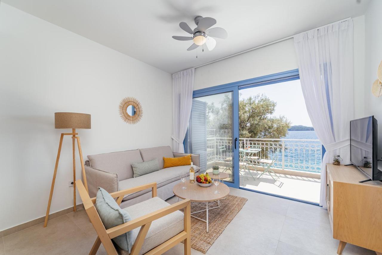 Greek Beach House B4 Lefkada Apartment นีดรี ภายนอก รูปภาพ